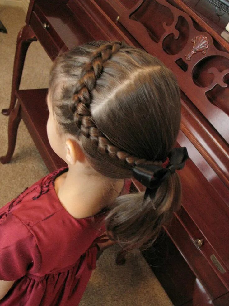 Прическа для школьницы на длинные волосы Hair Today: Church Do's Hairstyles Hair styles, Hair, Girl hairstyles