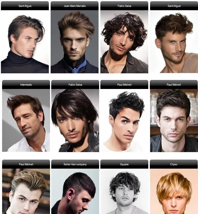 Прическа для волос название 12 Different Hairstyles for a 20-Year-Old Male