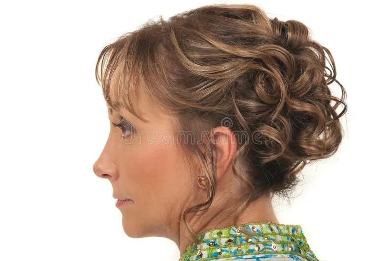 Прическа для юбилея женщине Hairstyle stock photo. Image of hairdo, wedding, party - 20891904