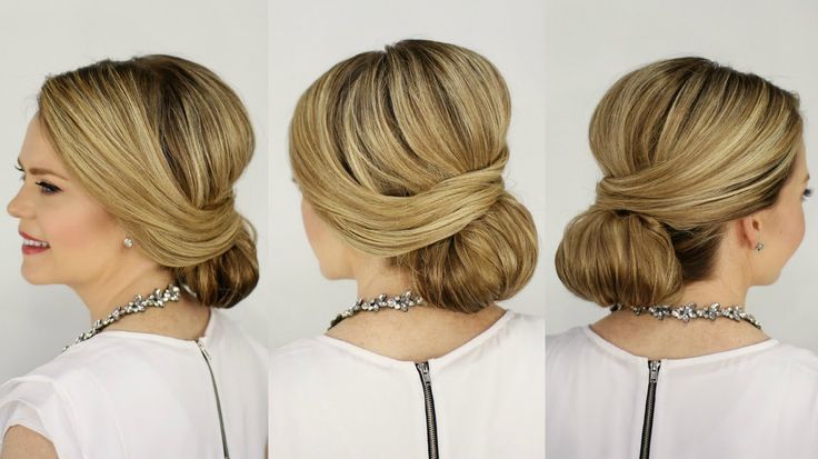 Прическа для женщин на вечер Pin by Ariel Litwer on Wedding! Hair twist bun, Bun hairstyles, Twist hairstyles