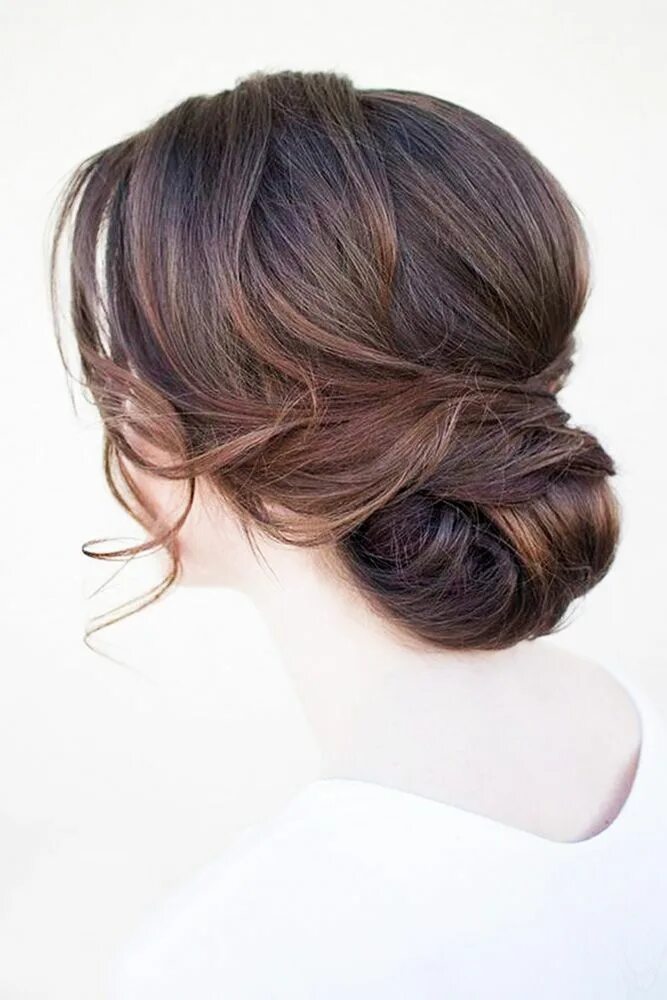 Прическа для женщин собранные волосы Easy Wedding Hairstyles You Can DIY Wedding Forward Simple wedding hairstyles, S