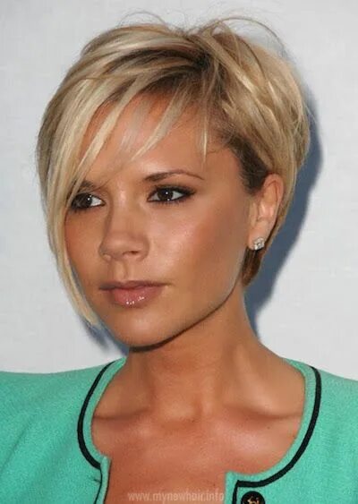 Прическа для жидких тонких волос женщине 20 Short and Choppy Hairstyles for Edgy Women - PoP Haircuts Victoria beckham sh