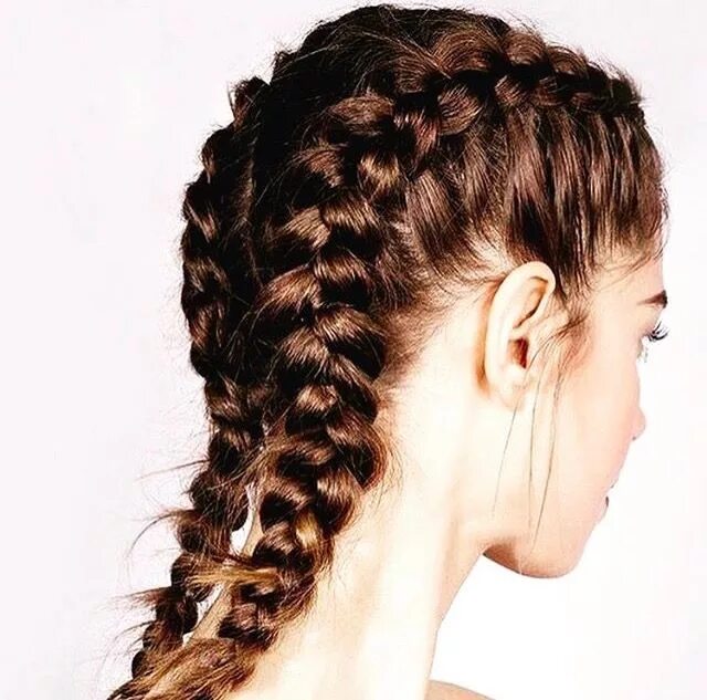 Прическа дракончик Pin on hair and makeup Braided summer hairstyles, Fashion forward hair, Boxer br