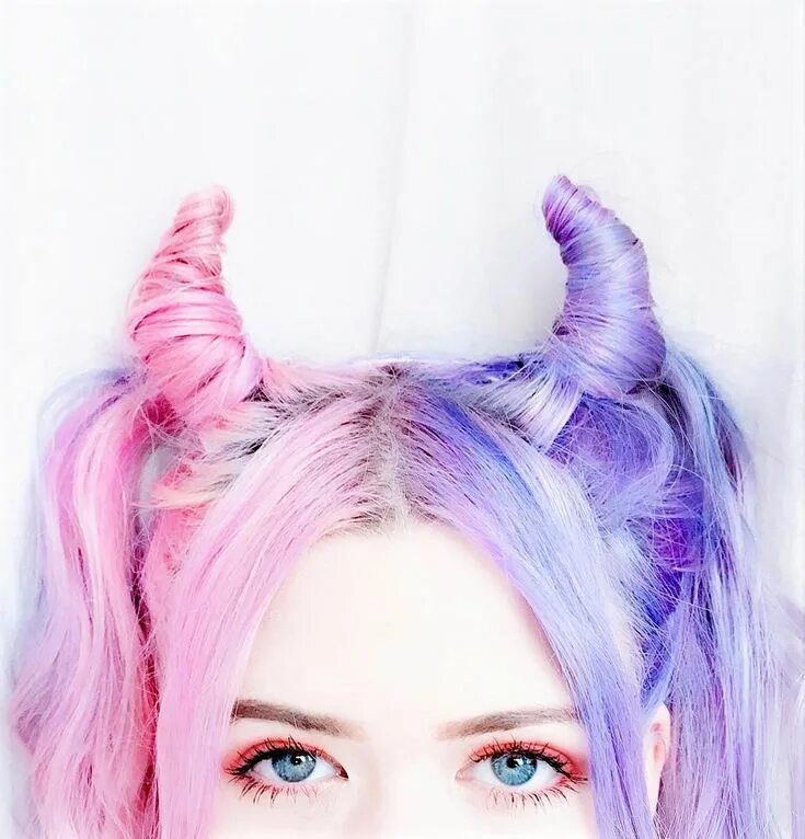 Прическа единорога для девочки 35 Edgy Hair Color Ideas to Try Right Now Edgy hair color, Edgy hair, Halloween 