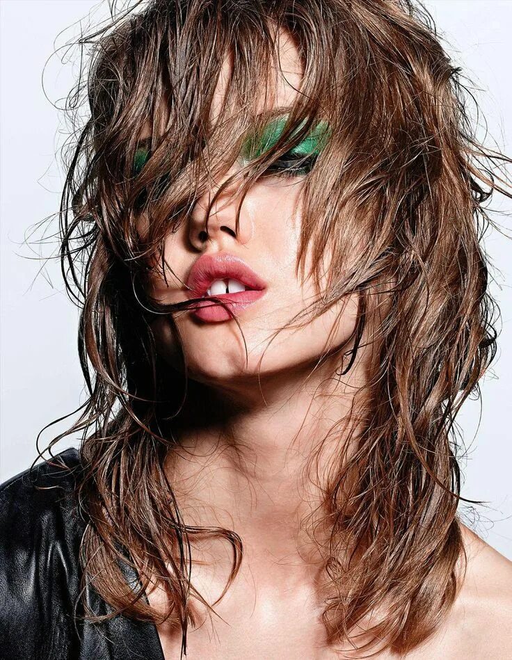 Прическа эффект мокрых волос фото lindsey wixson by richard burbridge for interview germany september 2014 Lindsey