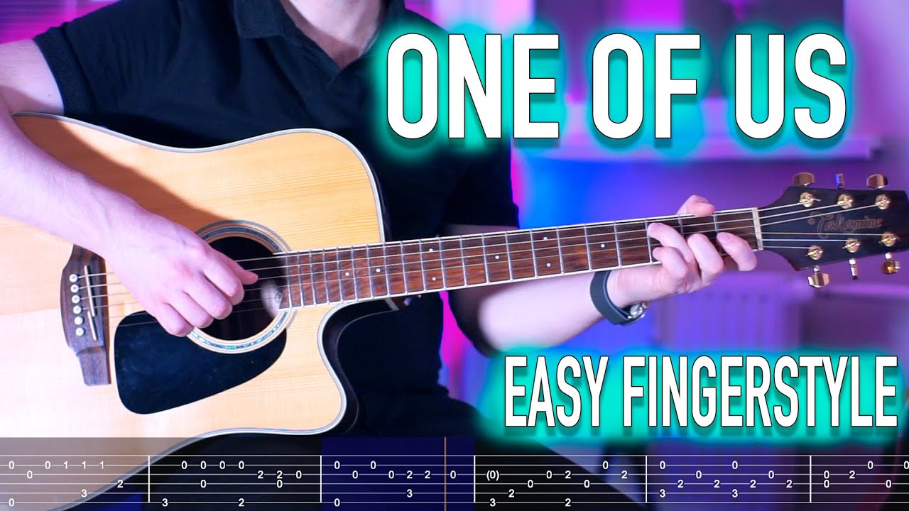 Прическа егорика 2024 One of Us - Joan Osborne EASY Fingerstyle + Free tabs - YouTube