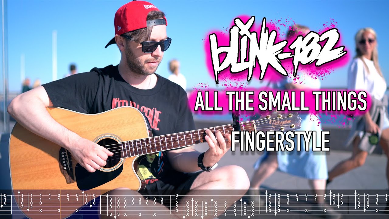 Прическа егорика 2024 blink-182 - All The Small Things Fingerstyle + Free tabs - YouTube