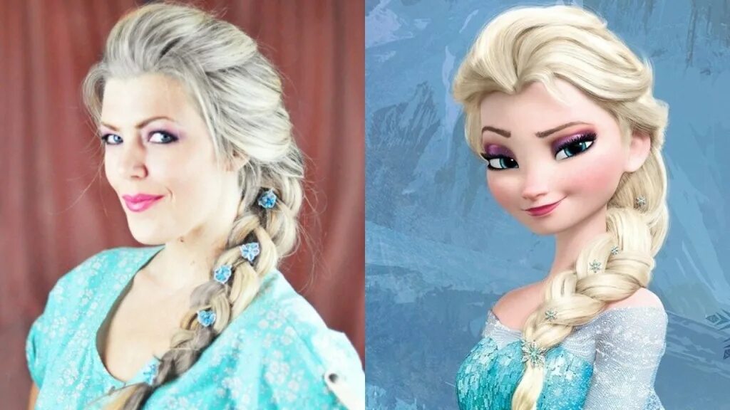 Прическа эльзы для девочки 20 Magical Frozen's Elsa Inspired Braids For Kids Hairdo Hairstyle