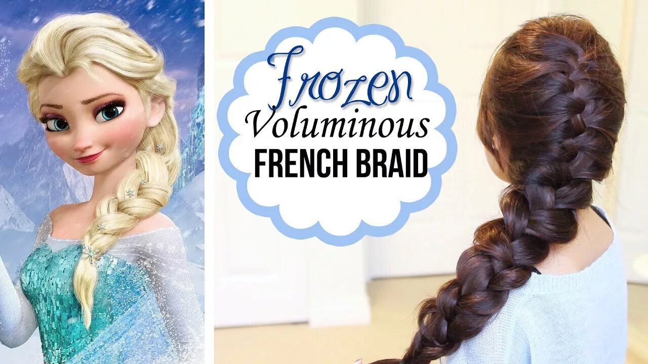 Прическа эльзы для девочки ❄ Frozen Elsa's French Braid Hairstyle ❄ Hair Tutorial - YouTube