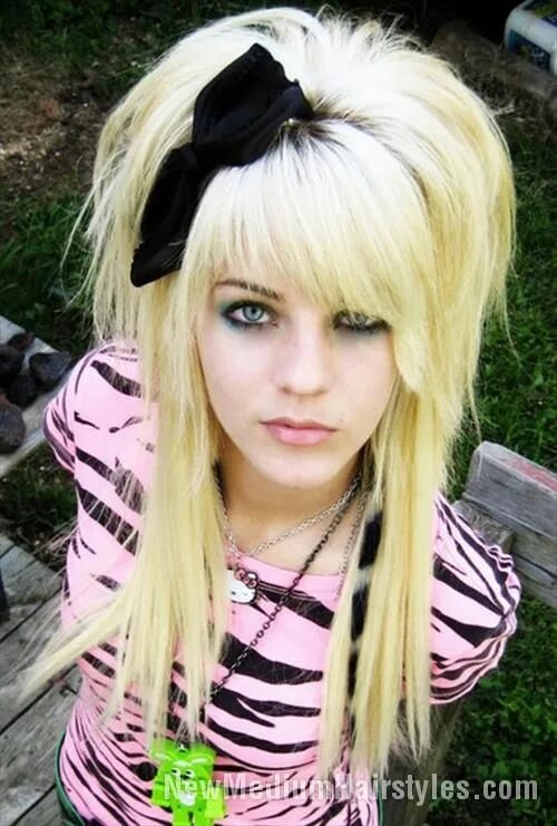 Прическа эмо для девочек nice Emo Hairstyles & Haircuts for Girls // #Emo #Haircuts #Hairstyles