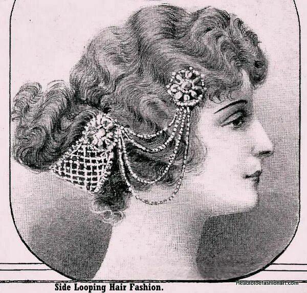 Прическа эпохи модерн как сделать Edwardian hairstyles, Vintage wedding hair, Hair accessories jewelry