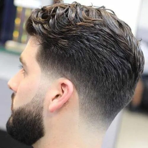 Прическа fade 50 Popular Taper Fade Haircuts For Men in 2023 Cortes de pelo hombre, Corte de p