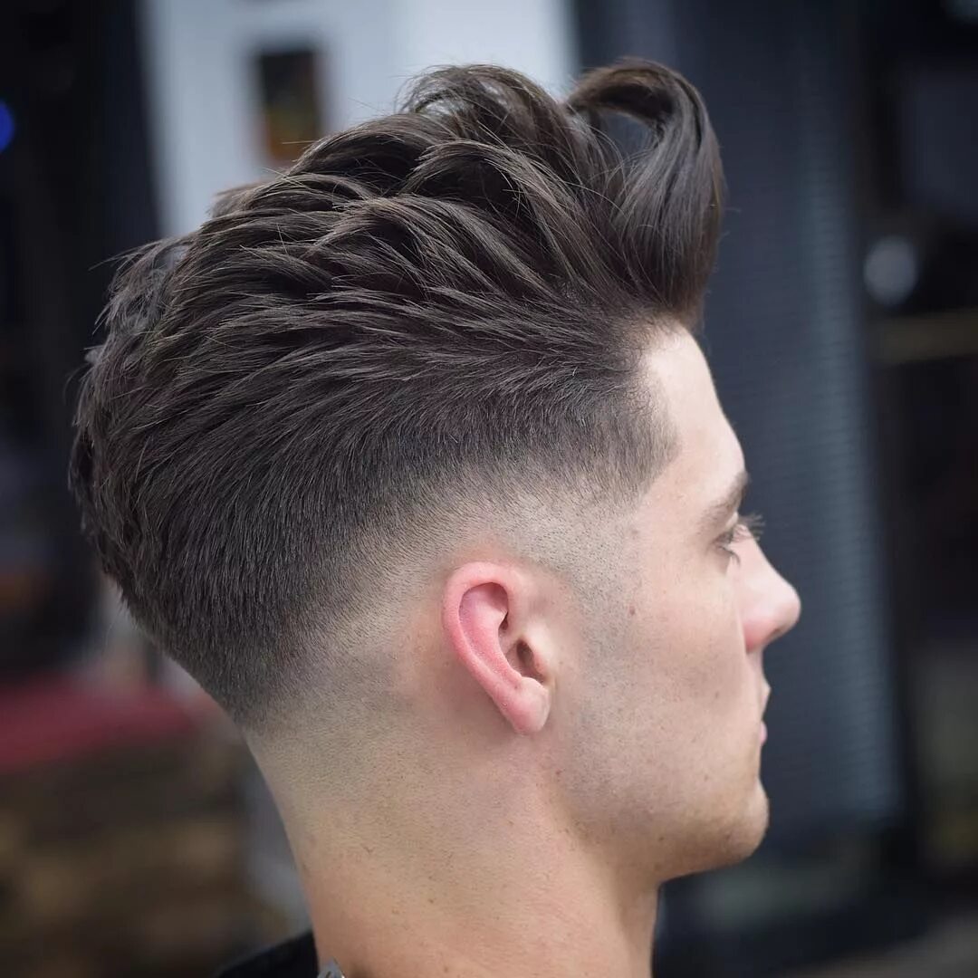 Прическа фейд длинная Men's Haircuts Cool mens haircuts, Pompadour haircut, Haircuts for men