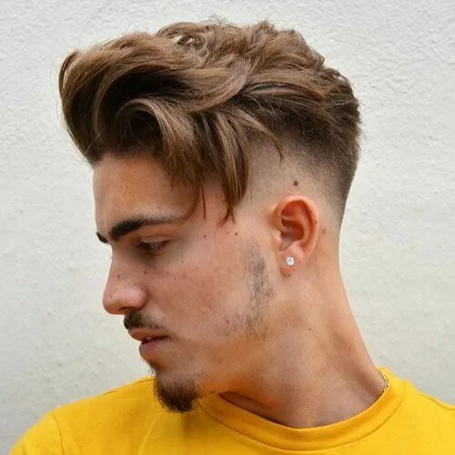 Прическа фейд длинная 59 Popular Medium Length Hairstyles For Men To Try in 2024 Long fade haircut, Lo