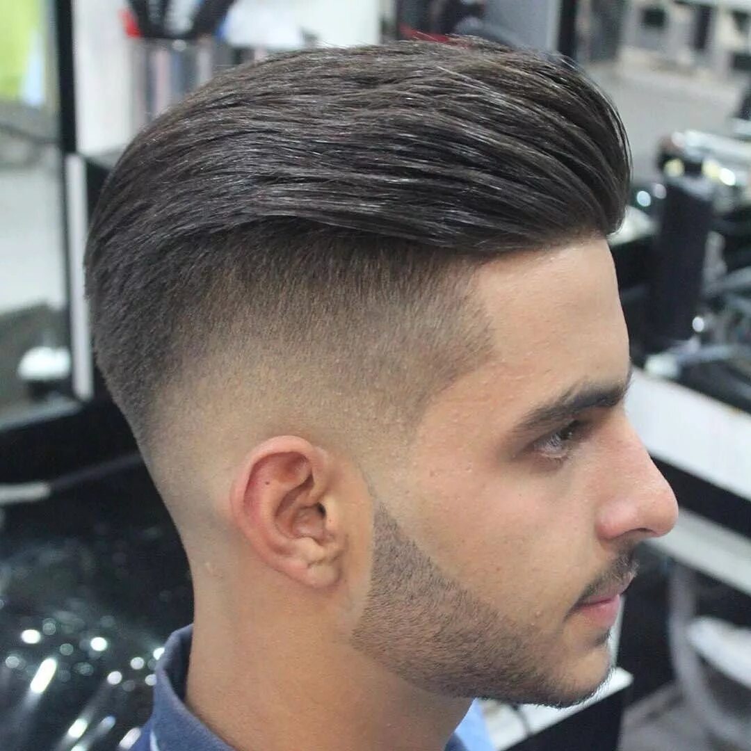 Прическа фейд мужская cool 30 Imaginative Medium Fade Haircuts - Classic and Trendy Styles for Men Che