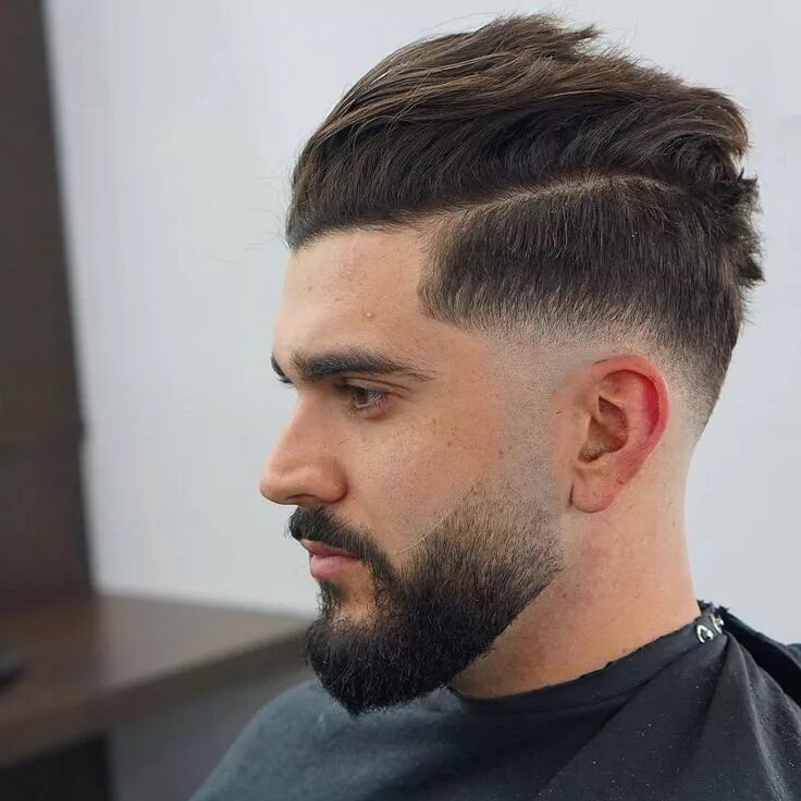 Прическа фейд мужская длинная Mid-Length Hairstyle: Men’s Effortless Transformation Mens hairstyles short, Men