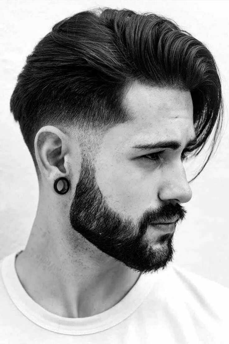 Прическа фейд мужская длинная Find The Best Haircut For Your Face Shape Mens haircuts fade, Tapered haircut, T