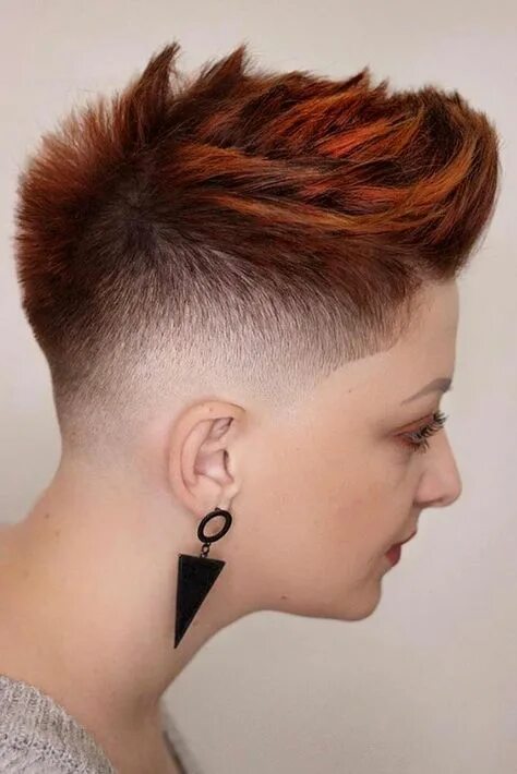 Прическа фейд женская 10 популярных идей на тему "female fade haircut" для вдохновения