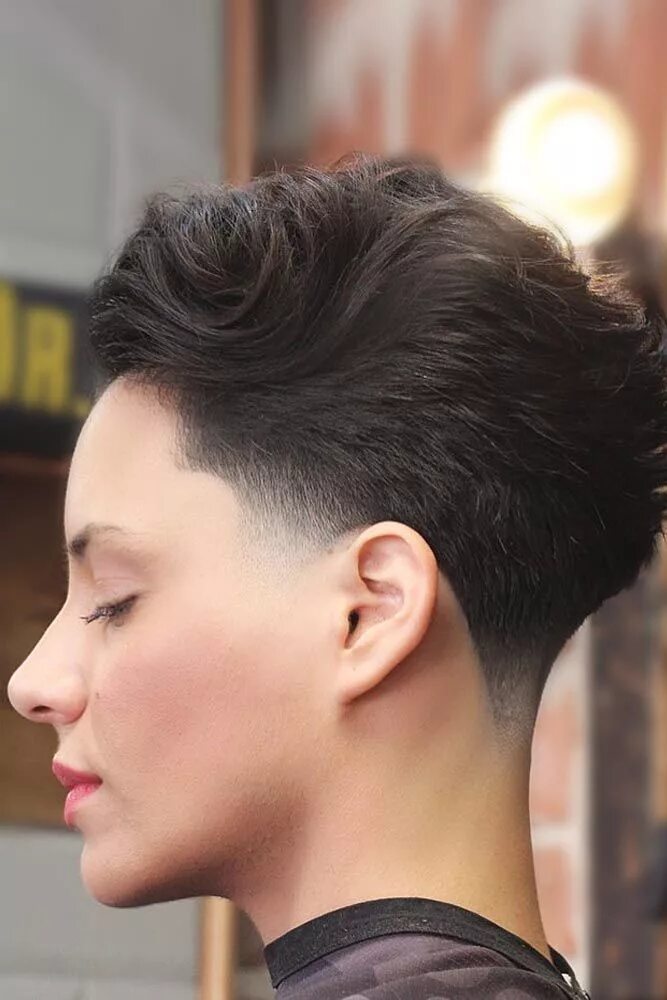 Прическа фейд женская Breathtaking Low Fade Haircut for Women Ideas To Steal The Show Low fade haircut