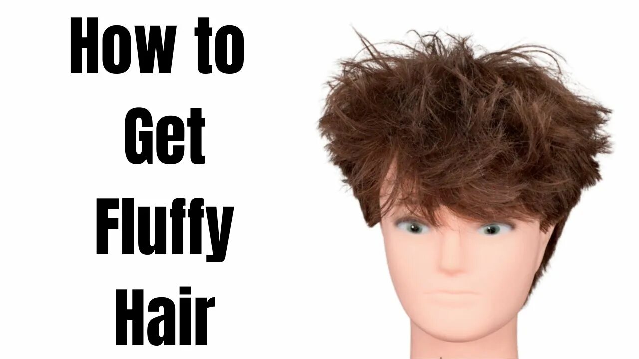 Прическа fluffy hair мужская How to Get Fluffy Hair - TheSalonGuy - YouTube