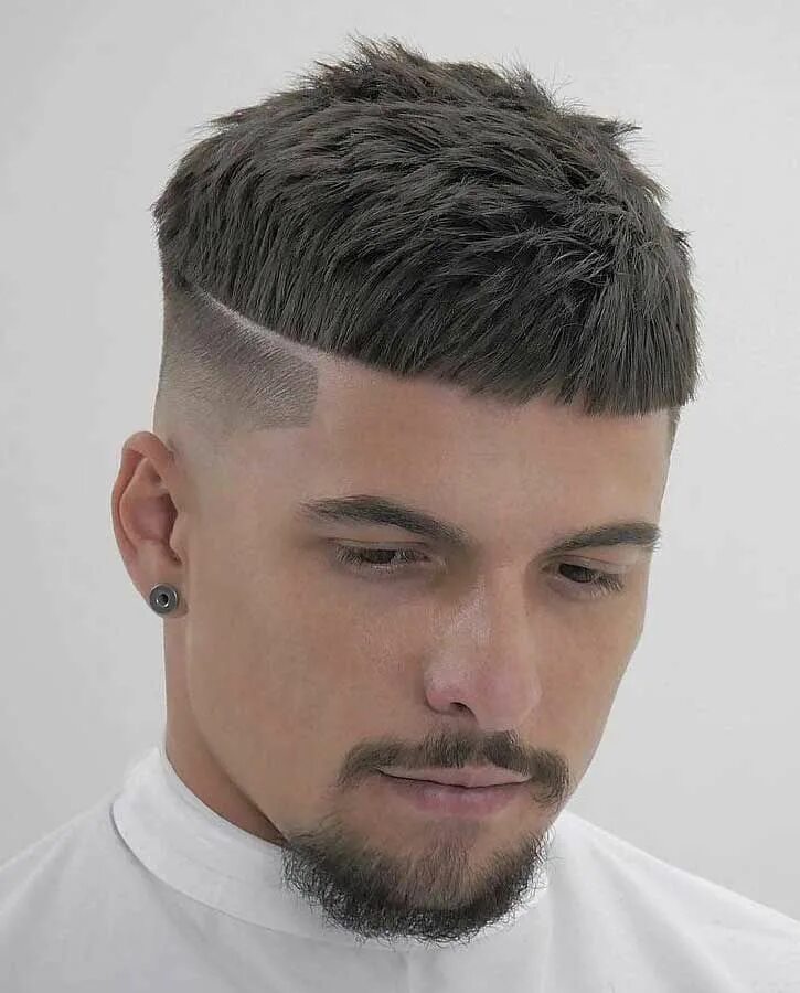 Прическа френч кроп мужская 40+ Best Crop Top Fade Haircuts for Men in 2024 - Men's Hairstyle Tips Cortes de