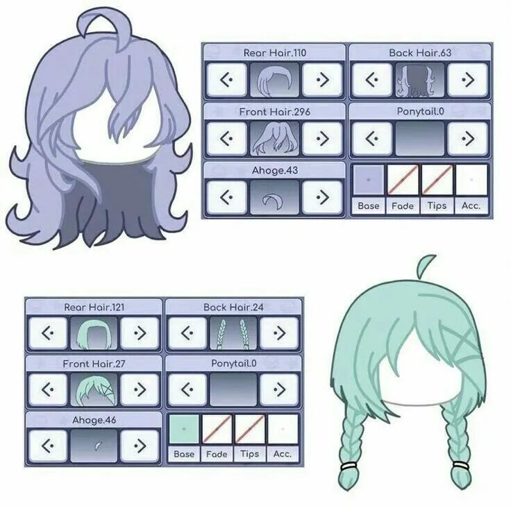 Прическа гача лайф для девочек Gacha hairs Creative drawing prompts, Club design, Character outfits