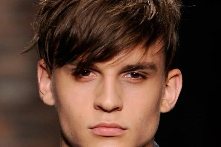 Прическа гаврош мужская фото Some bangs Men's Haircuts Pinterest