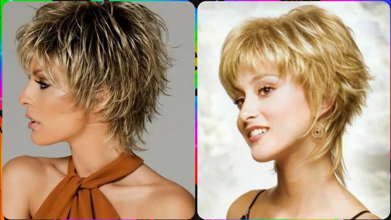 Прическа гаврош женская фото на средние Modern and outstanding spiky haircut ideas and collection for women's - YouTube