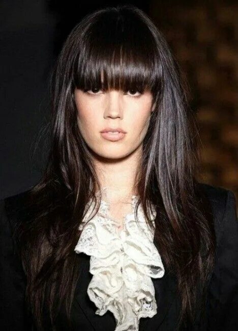 Прическа где челка длиннее волос Pin on Волосы Long hair styles, Haircuts for long hair, Gorgeous hair