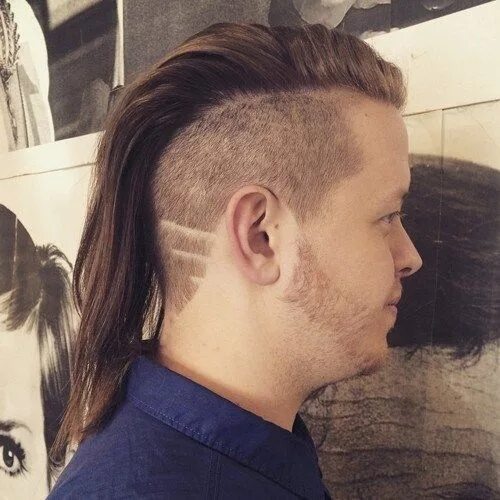 Прическа где волосы по бокам 12 Modern Fohawk Styles That Will Be Popular in 2019 Faux hawk hairstyles, Mens 