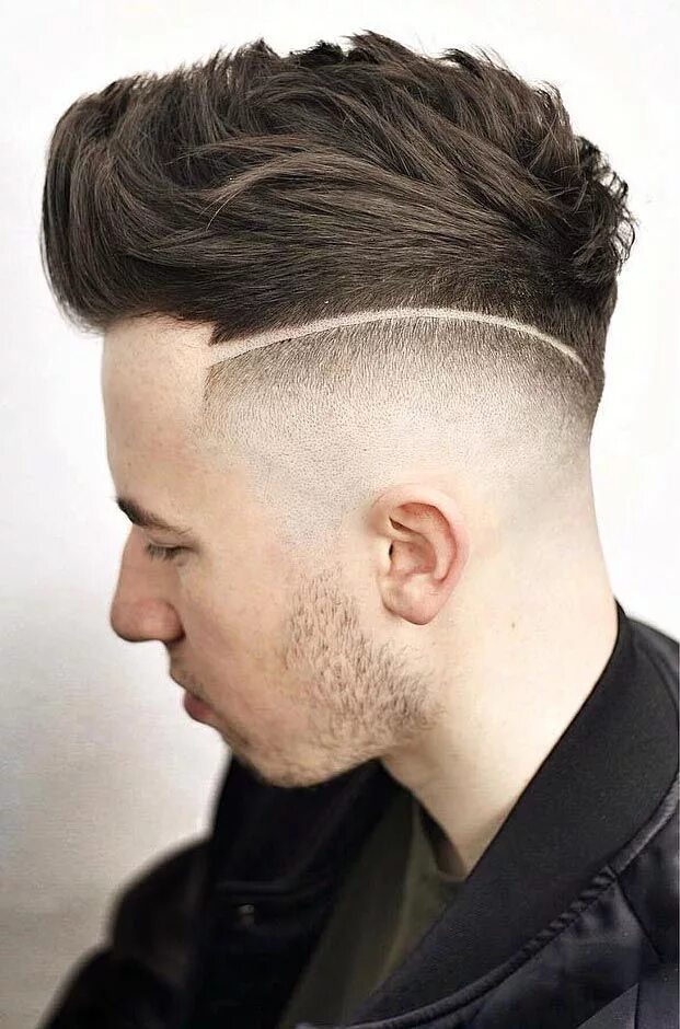 Прическа где волосы по бокам 20 Drop Fade Haircuts Ideas - New Twist On A Classic Faux hawk hairstyles, Mens 