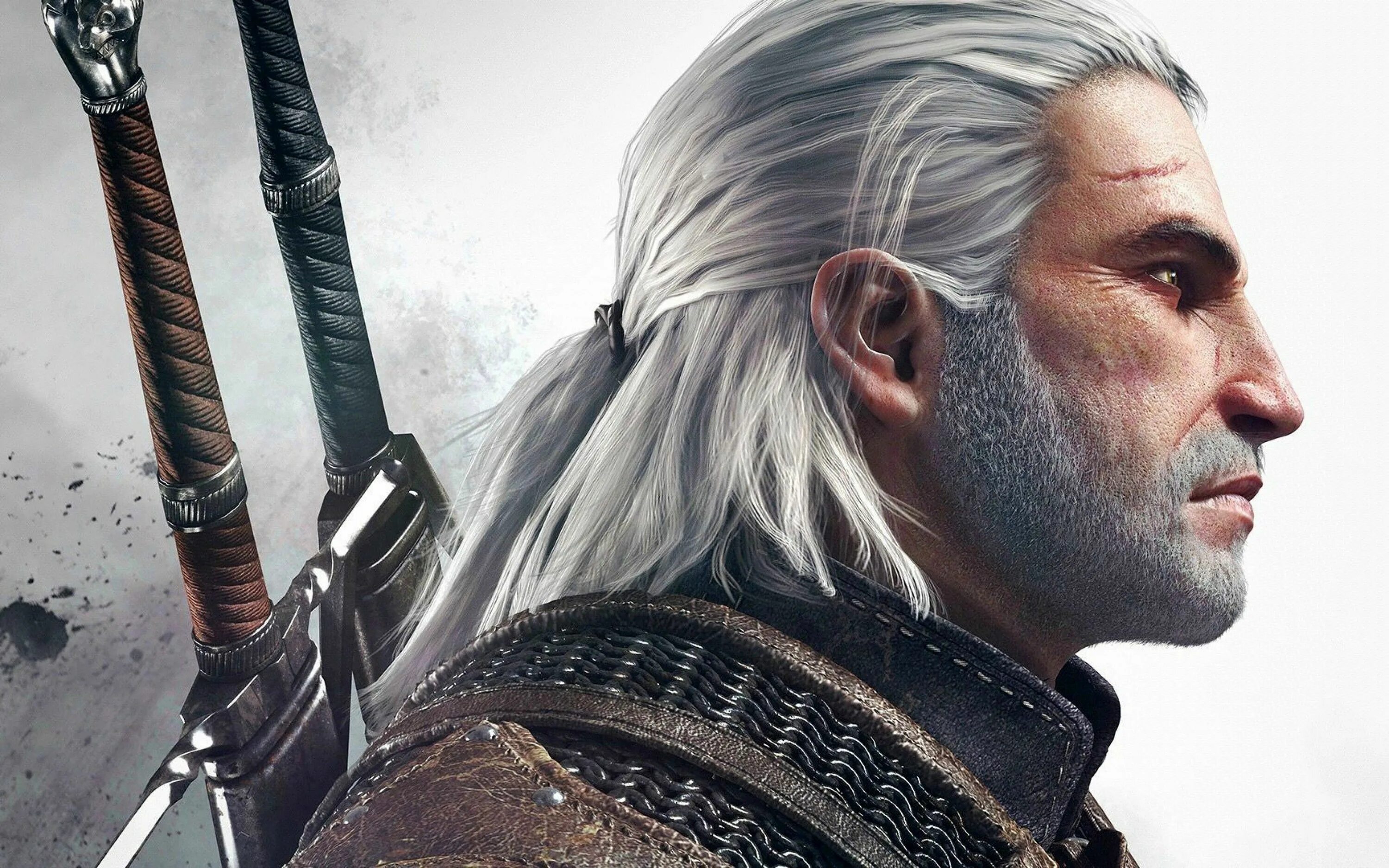 Прическа геральта Preview wallpaper the witcher 3, wild hunt, geralt 3840x2400 The witcher 3, The 