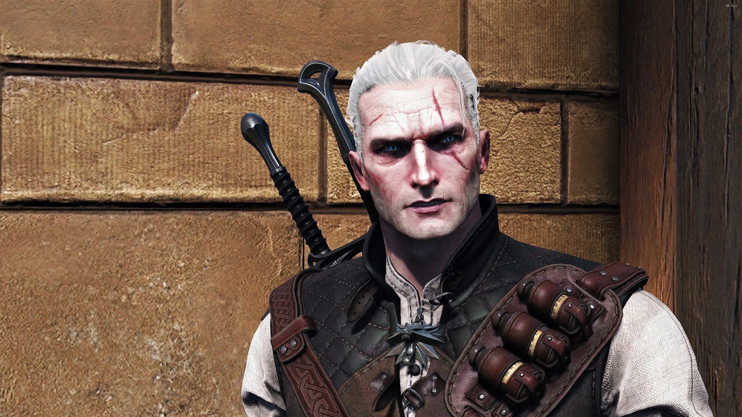 Прическа геральта Geralt's Face LEO at The Witcher 3 Nexus - Mods and community