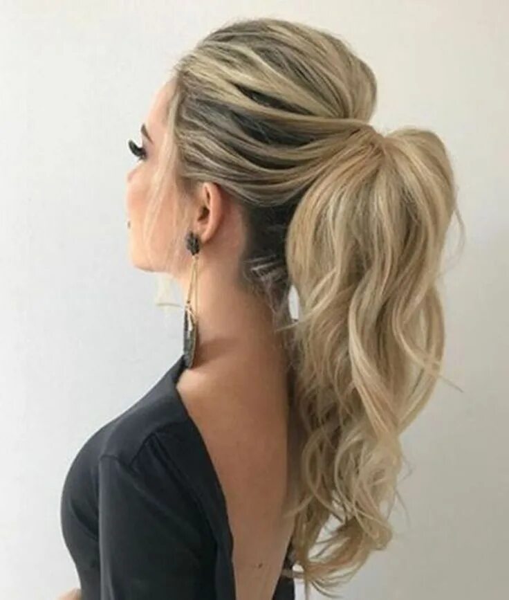 Прическа гладкий хвост на средние волосы Diy ponytail ideas you're totally going to want to 2019 hair Pony hairstyle