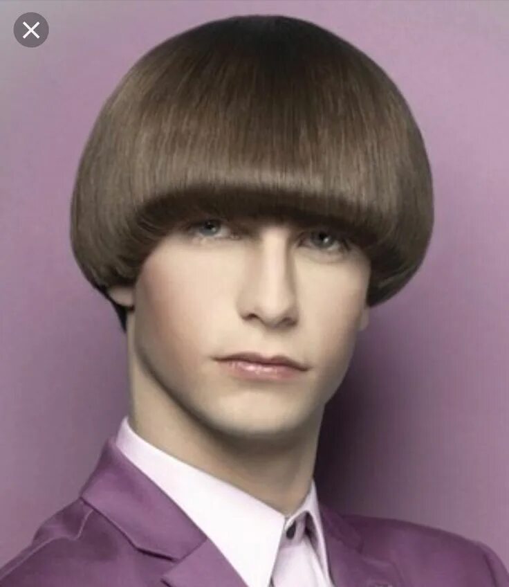 Прическа горшок мужская длинная фото Pin by bob hair love on bowl in 2023 Brown hair men, Brown straight hair, Haircu