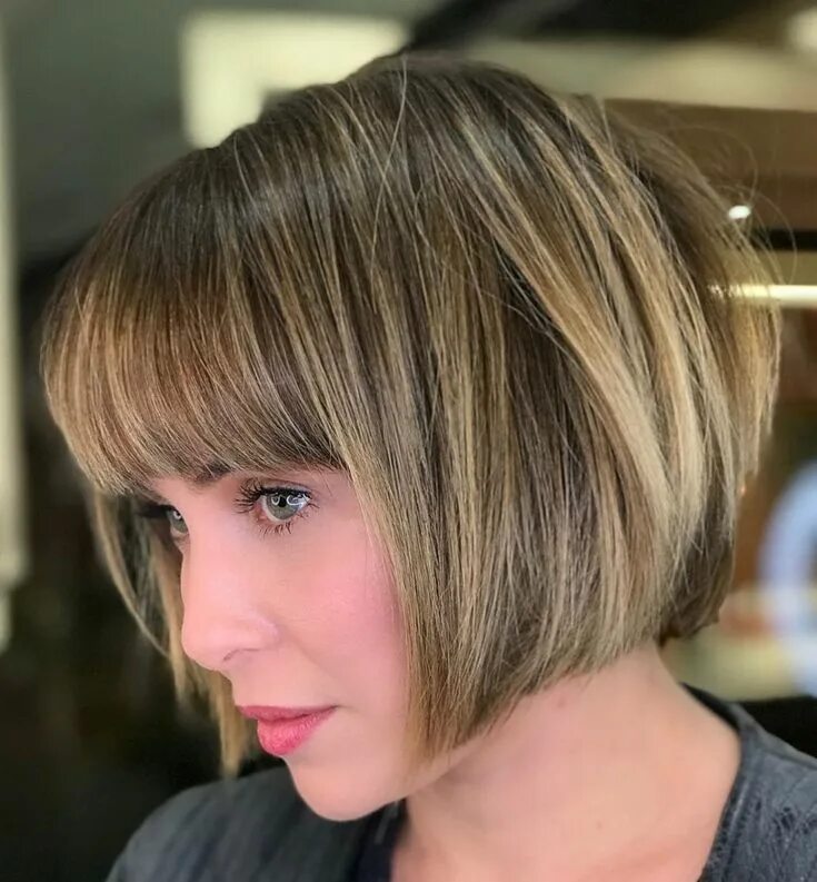 Прическа градуированное каре с челкой фото 100 Mind-Blowing Short Hairstyles for Fine Hair in 2024 Peinado bob, Cortes de c