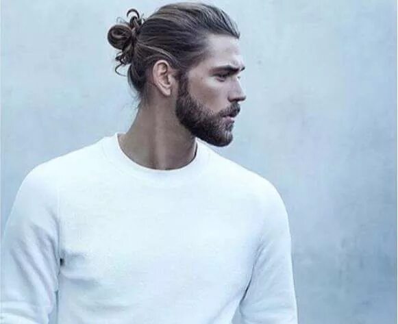 Прическа гулька мужская Pin by Andrea Aguilar on Gentlemen's Hair Long hair styles men, Mens hairstyles,