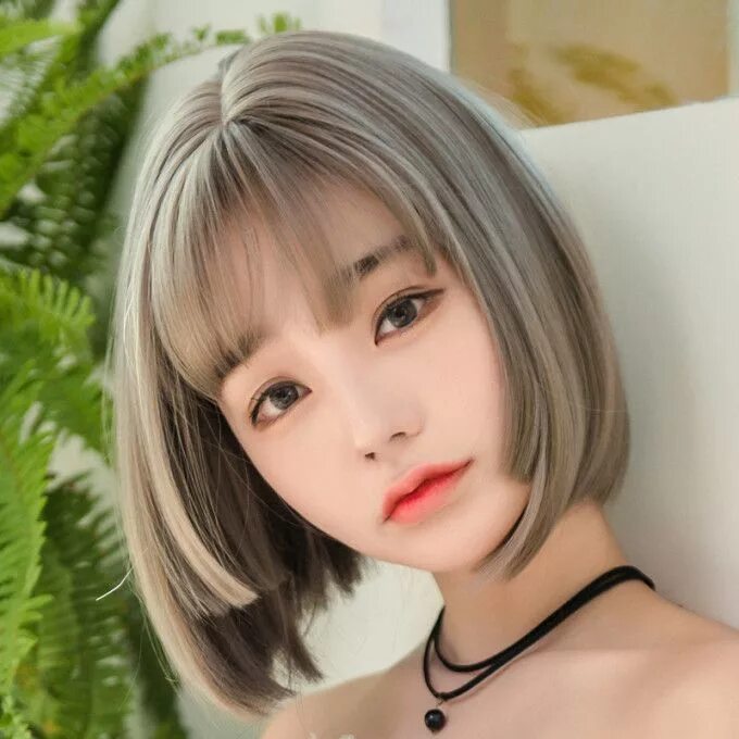 Прическа химэ на короткие волосы 30 Best Korean Short Hairstyles For Round Faces Tips Princess Cut Wig Female Sho