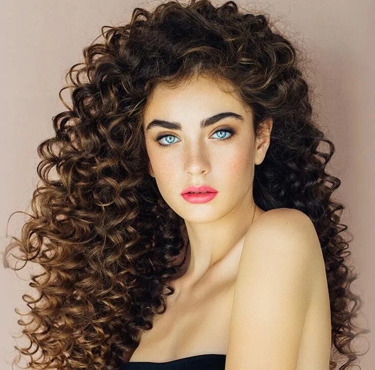 Прическа химия на длинные Pin by John Burke on Long curls Curly hair styles, Curly hair styles easy, How t