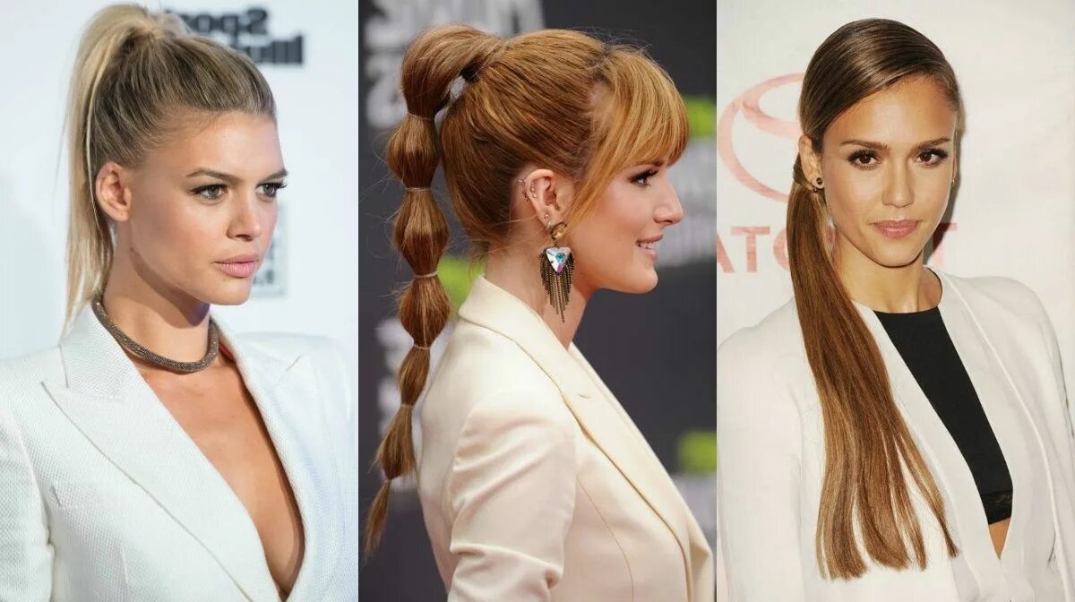 Прическа хвост на длинные 20 Inspirations High Bubble Ponytail Hairstyles