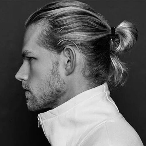 Прическа хвост на длинные волосы мужская Men's Ponytail Hairstyles: 50 Easy, Masculine and Attractive Styles Mens ponytai