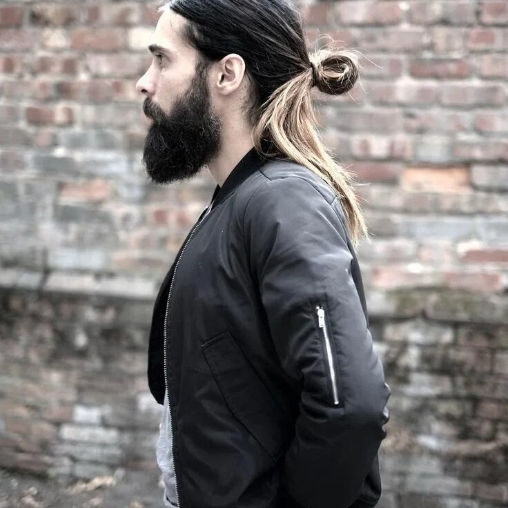 Прическа хвост на длинные волосы мужская cool 50 Eye-catching Men's Ponytail Hairstyles - Be Different Check more at http