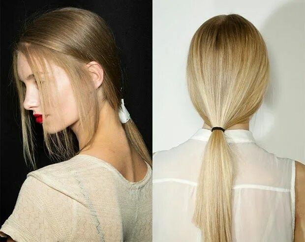 Прическа хвост на волосы лисий хвост The Freebird : Fall Hair Trend: Low Ponytails Low ponytail hairstyles, Hair styl