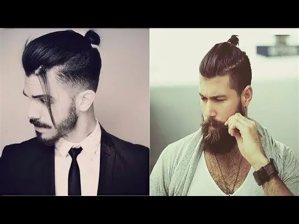 Прическа хвостик мужской короткий Top 10 Man Bun Hairstyles 2017-2018-New Top Knot Hairstyles For Men 2017-2018 Ma