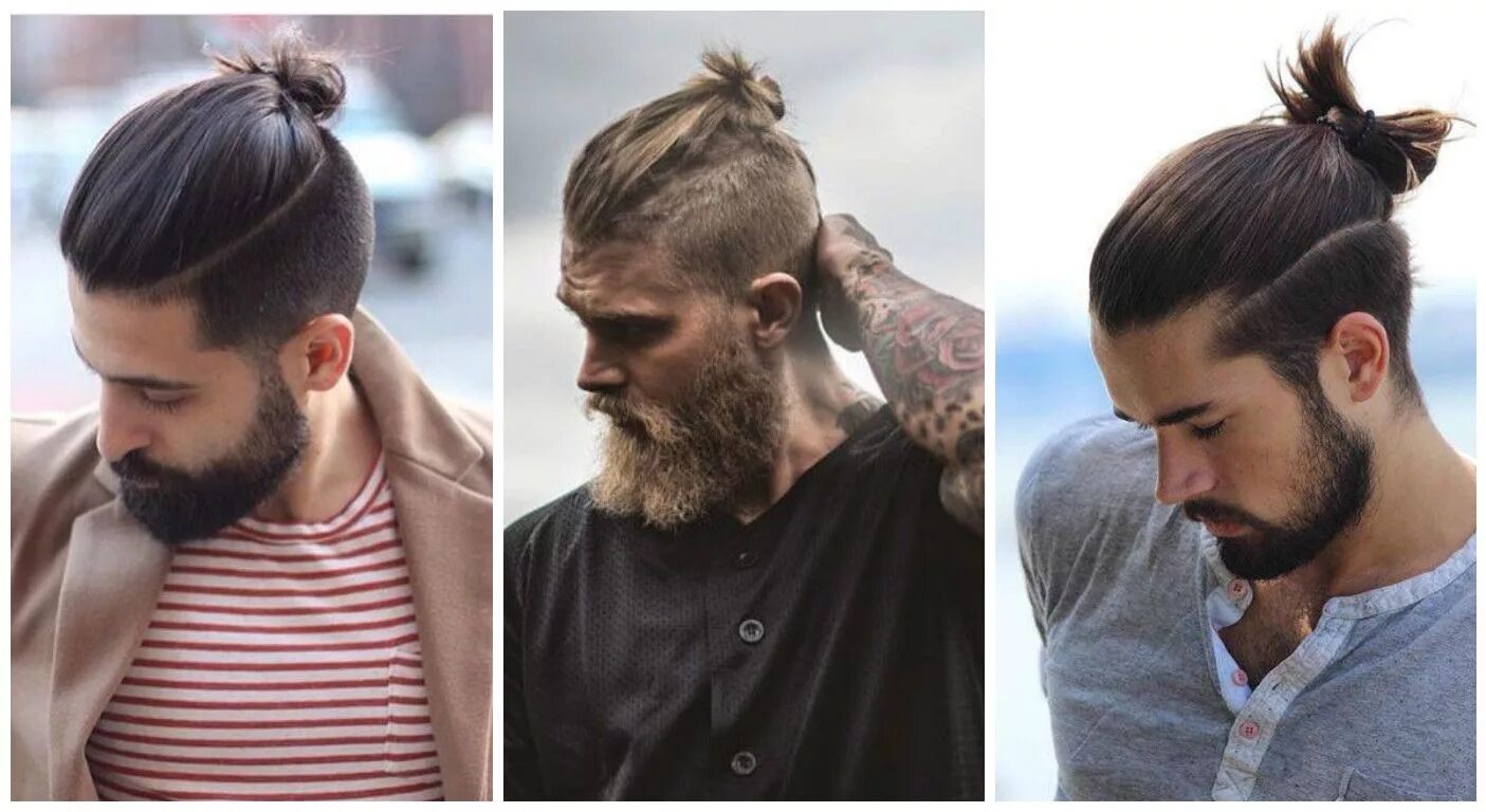 Прическа хвостик мужской название Pin on Разное Man bun hairstyles, Long hair styles men, Beard hairstyle