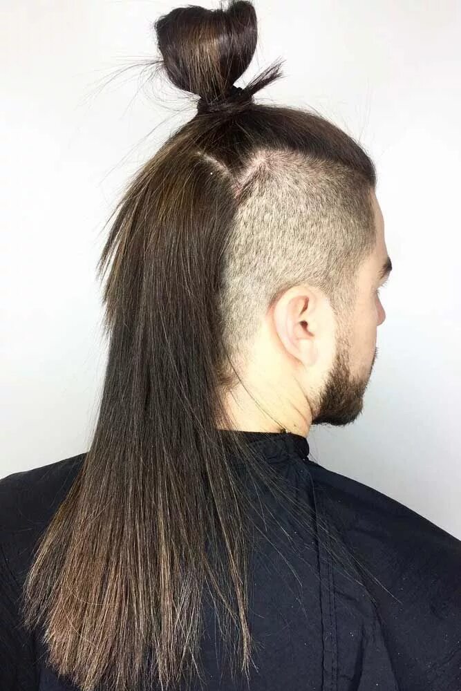 Прическа хвостик мужской название 24 Samurai Hair Ideas Taking The Man Bun To The Next Level Long hair styles men,