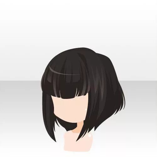 Прическа из аниме для девочек Pin by KateLee on хлам Manga hair, Anime hair, Chibi hair