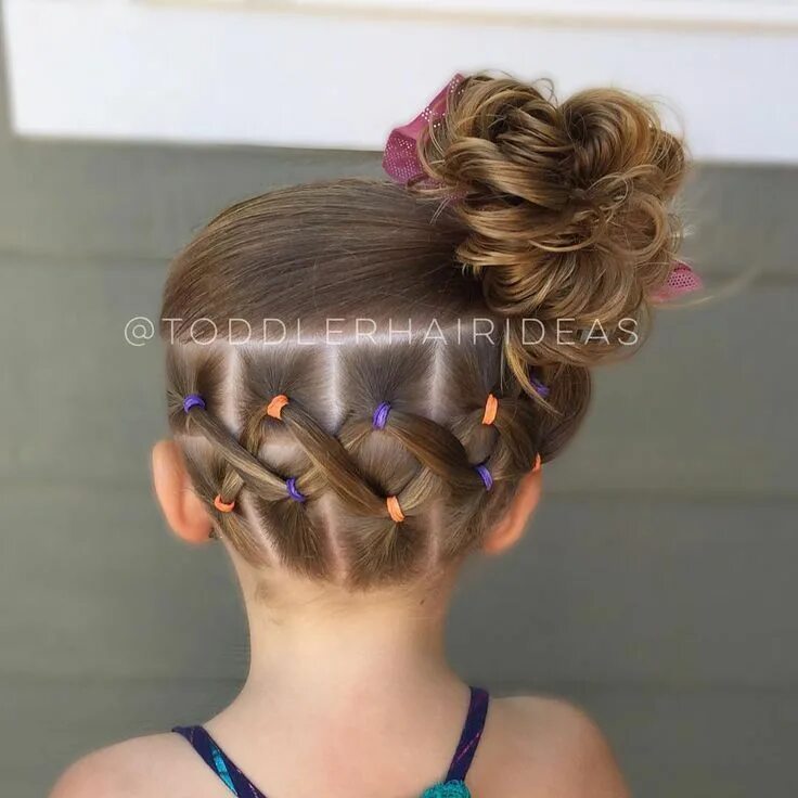 Прическа из резиночек на короткие волосы 168 Likes 10 Comments Cami Toddler Hair Ideas (@toddlerhairideas) on Instagram G