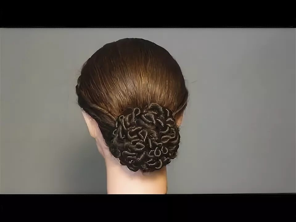 Прическа из жгутов на длинные волосы Вечерняя прическа из жгутов. Hairstyle for medium hair. Rope braid tutorial - Yo