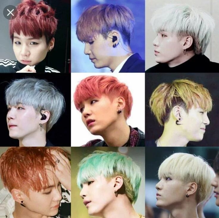 Прическа к поп для девочек Yoongi's undercut Bts hairstyle, Bts hair colors, Hair cuts